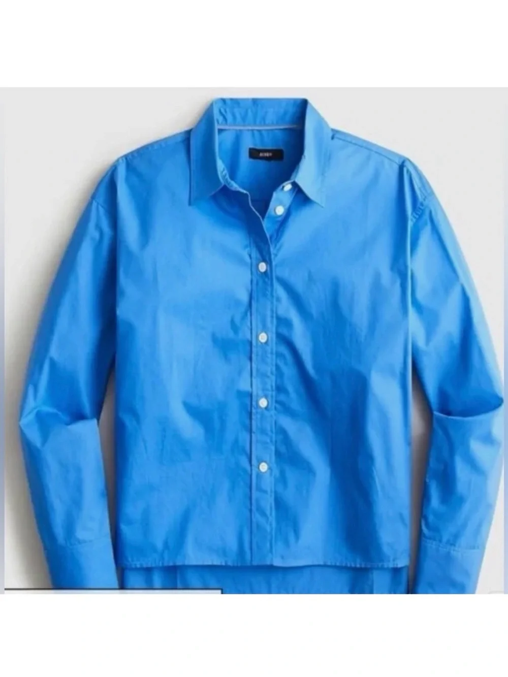 J. Crew Bright Blue Button-Down Shirt